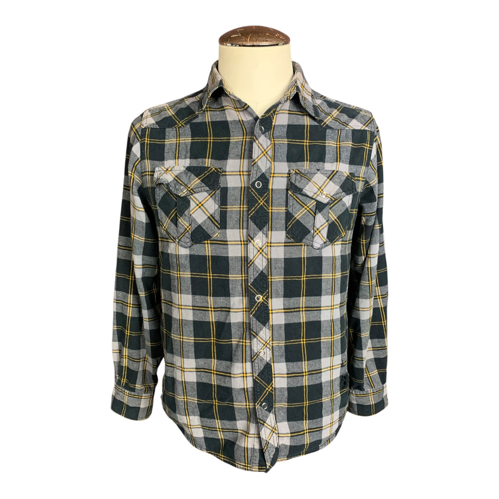Black Sabbath Flannel Shirt Custom Rework size Medium