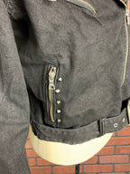 Black Veil Brides Studded Denim Jacket Custom Rework Ladies XL