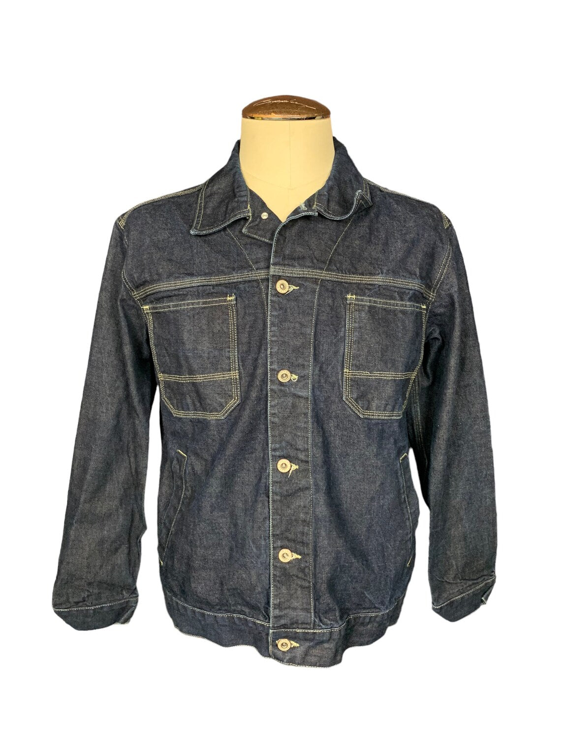 Ghost Denim Jacket Custom Rework M