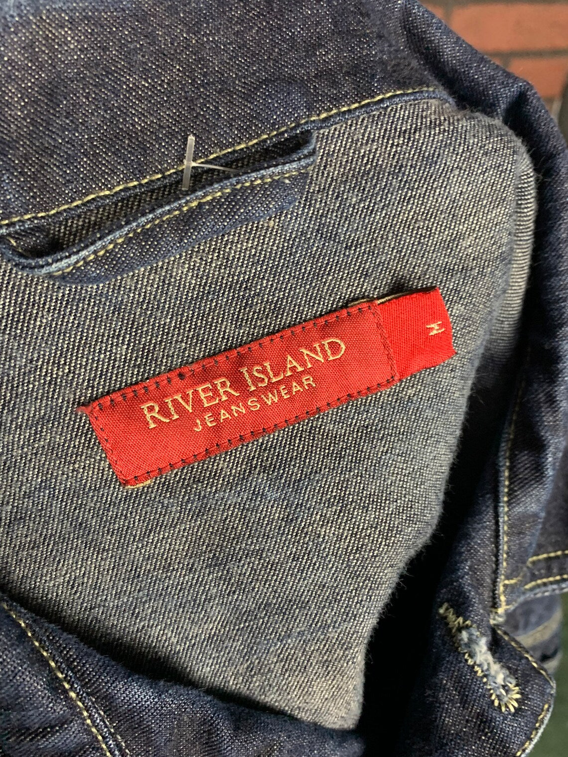 Ghost Denim Jacket Custom Rework M