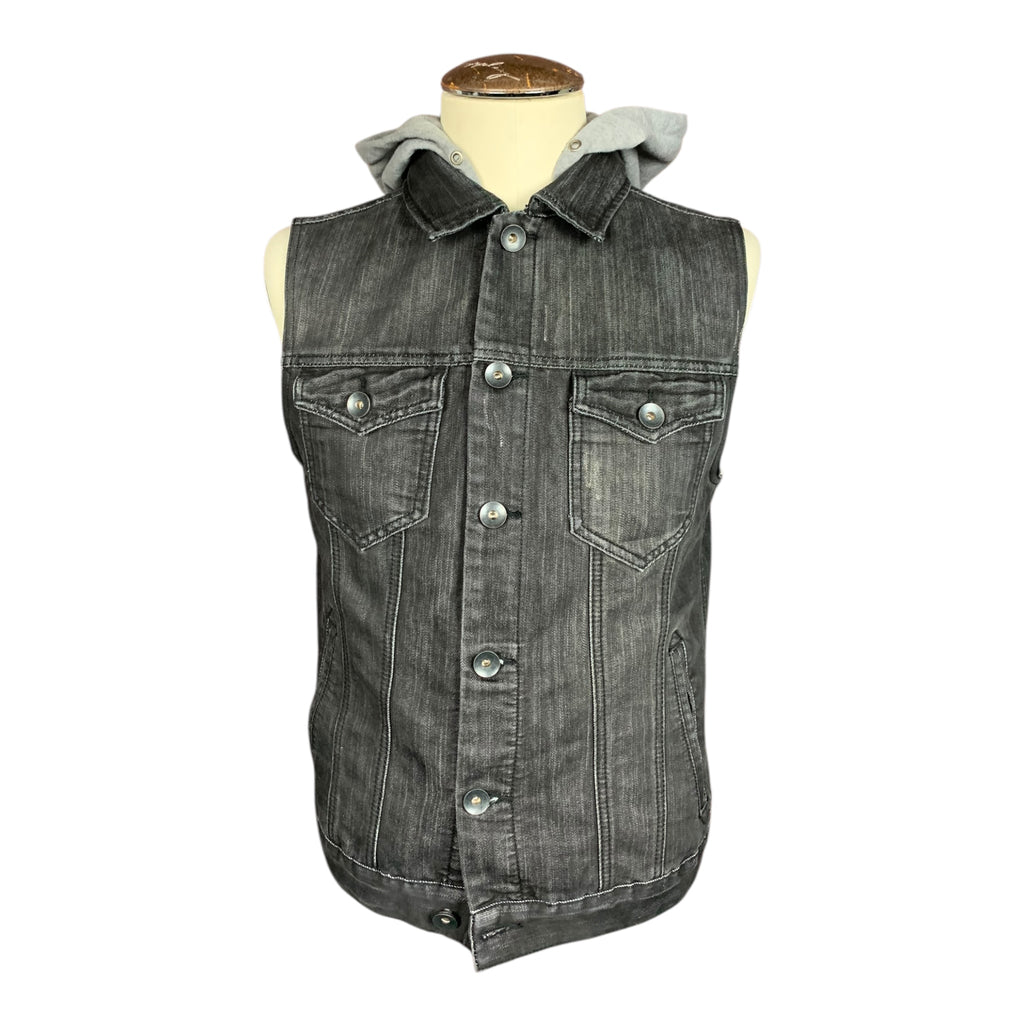 Sleeping with Sirens Denim Vest Custom Rework size Medium