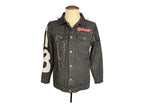 Friday the 13th Denim Jacket Custom Rework Spike Edition S
