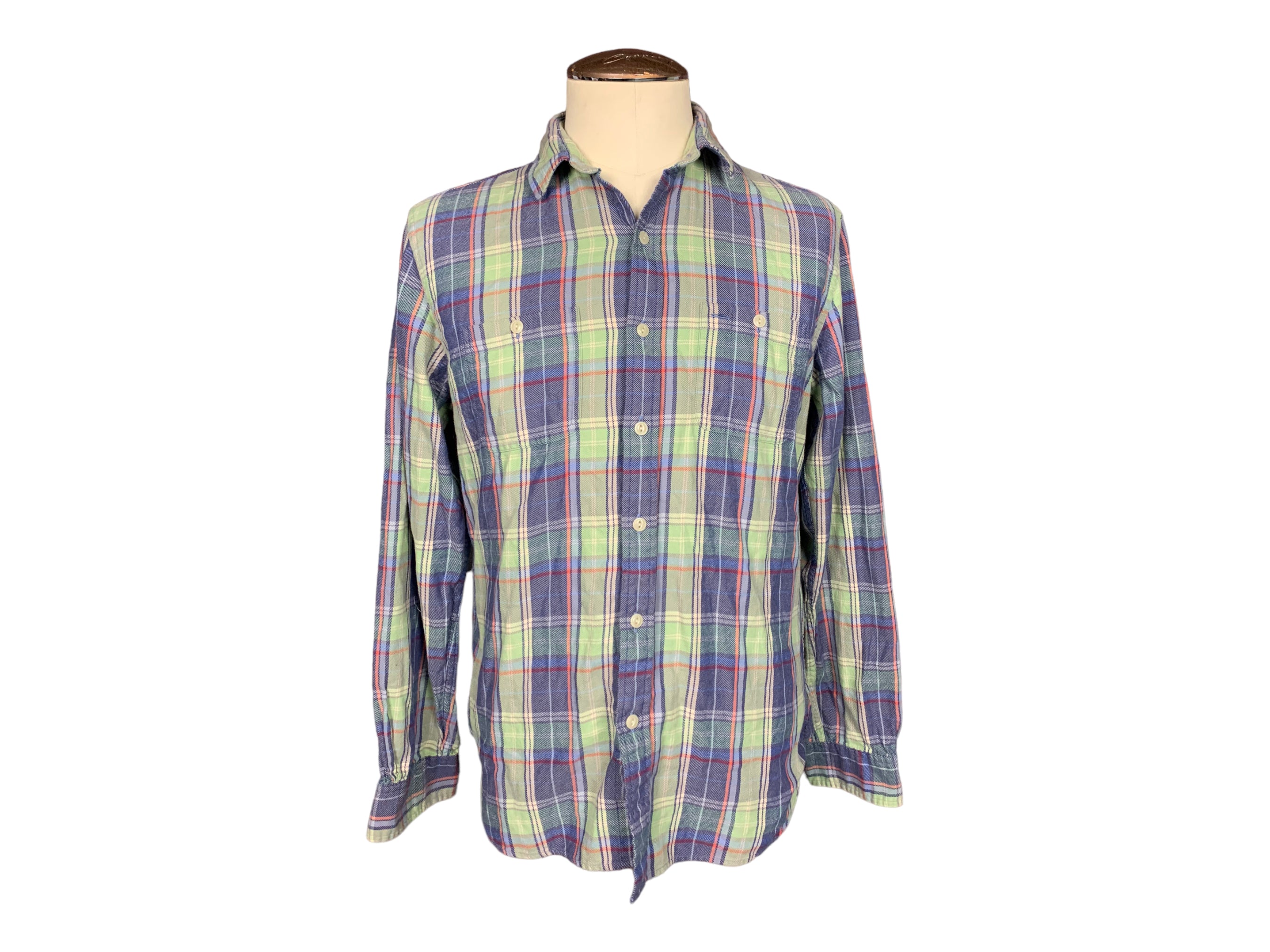 Welcome to Duloc Flannel Shirt Custom Shrek Rework L