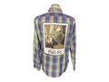 Welcome to Duloc Flannel Shirt Custom Shrek Rework L