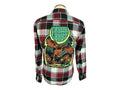 Crown Lands Flannel Shirt Custom Rework Large