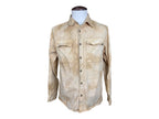 Falling In Reverse Denim Shacket Custom Rework Large