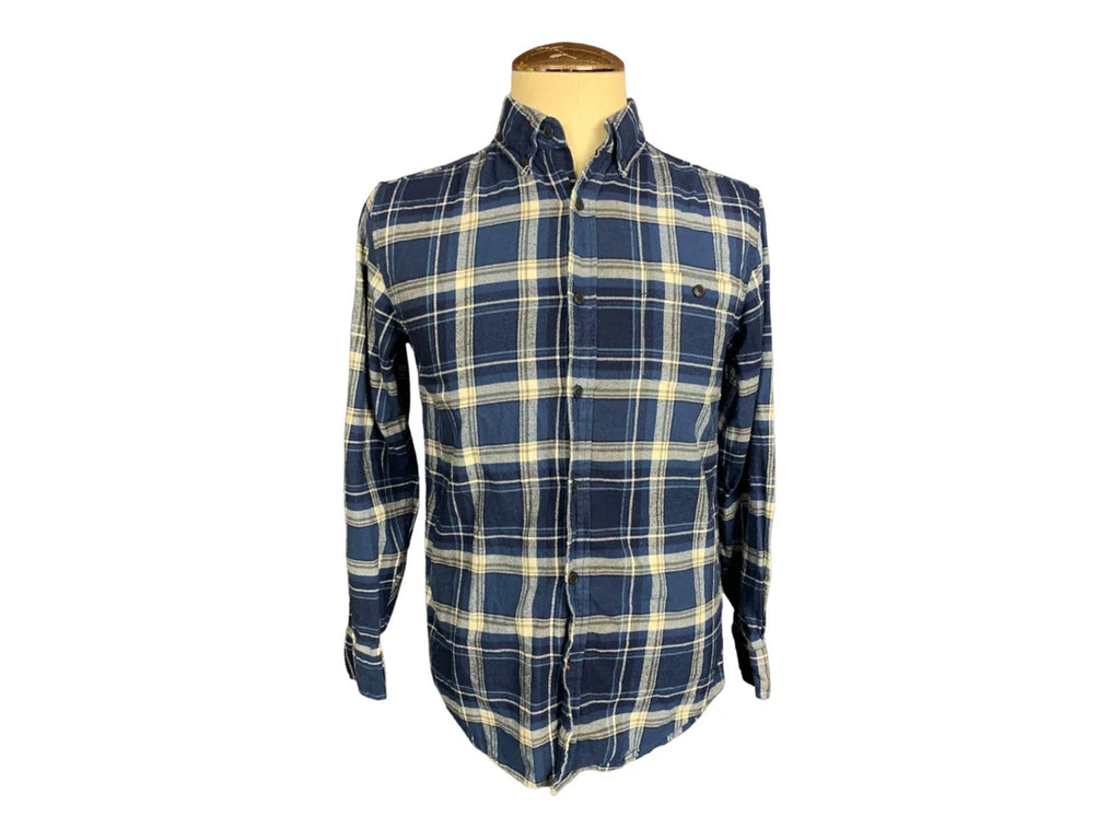 Guns N Roses Flannel Shirt Custom Rework Small