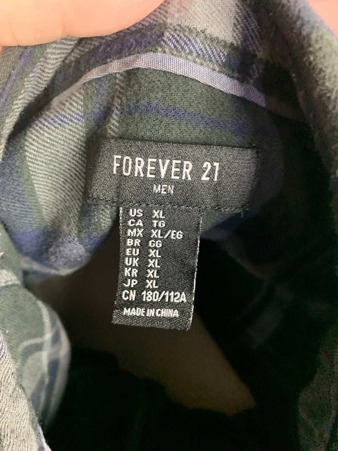 Gorillaz Flannel Shirt Custom Rework XL