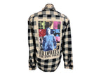 Halloween the Evil Tour Flannel Shirt Custom Rework XXL