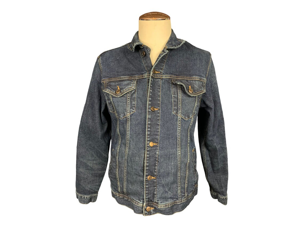 the Rolling Stones Jean Jacket Custom Rework M