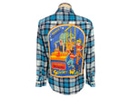 The Exorcist Spider Walk Reworked Flannel — Medium