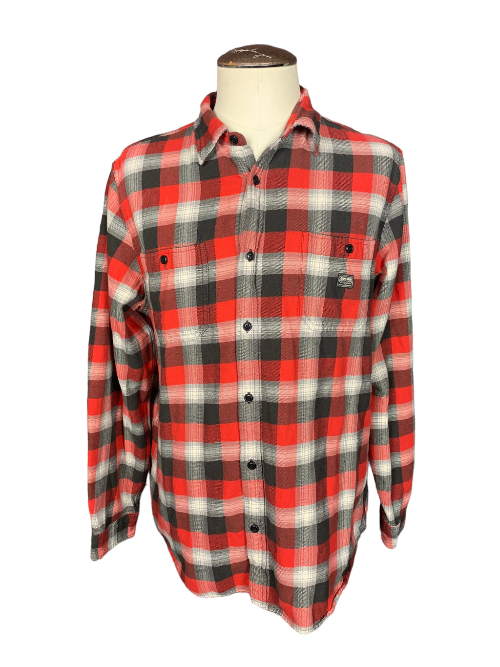Kiss Flannel Shirt Custom Rework XXL