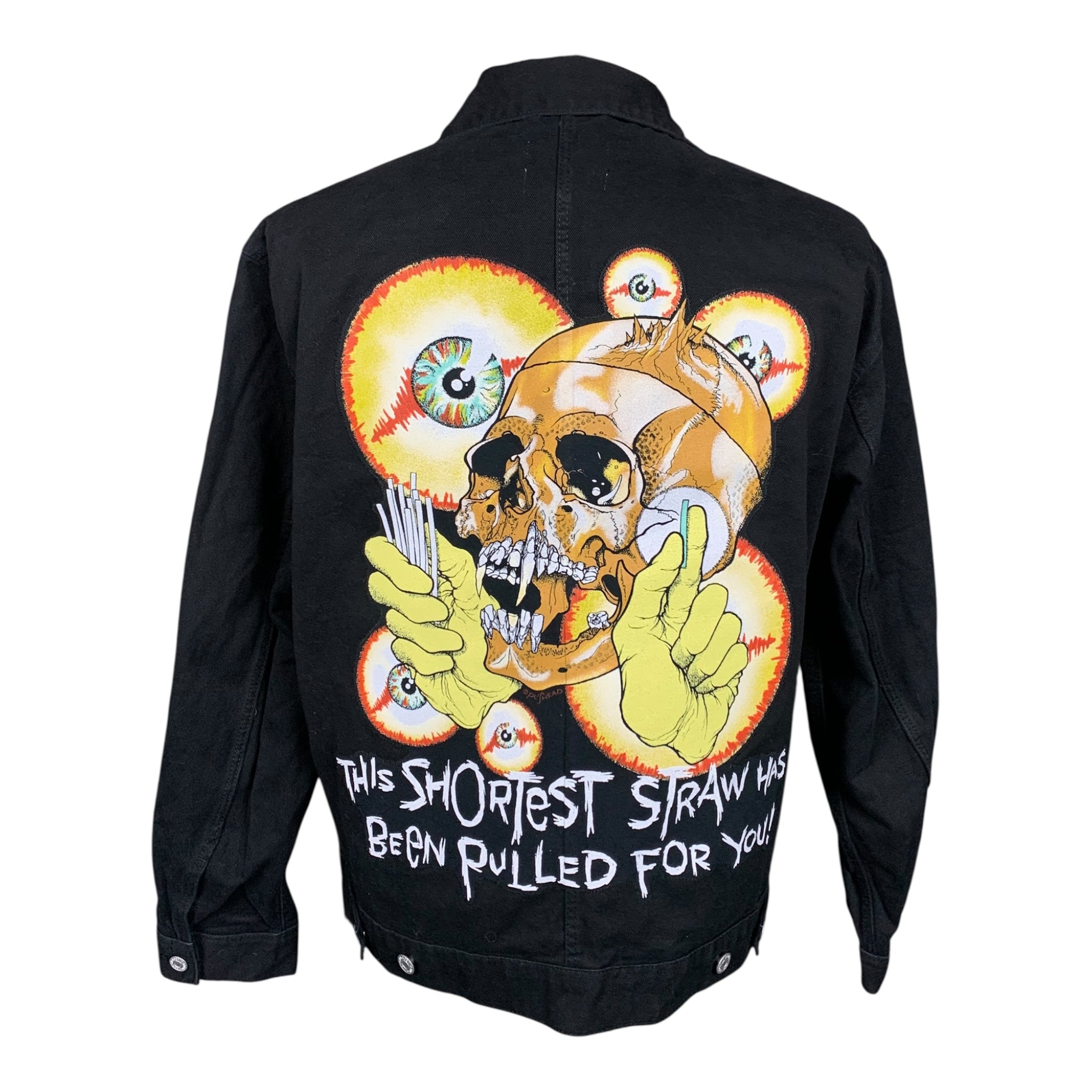 Metallica Jean Jacket Custom Rework Large