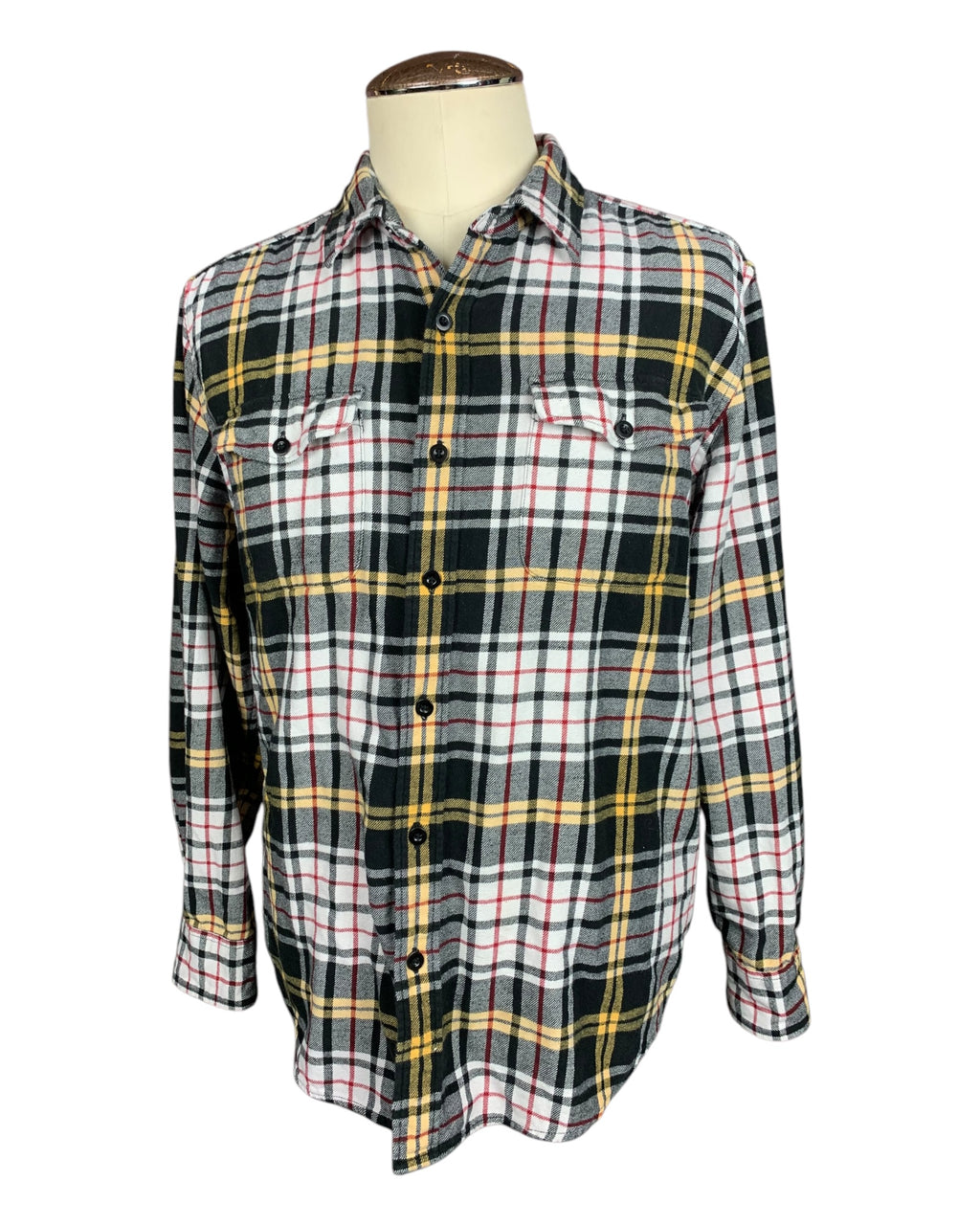 Wu Tang Clan Flannel Shirt Custom Rework Size XL