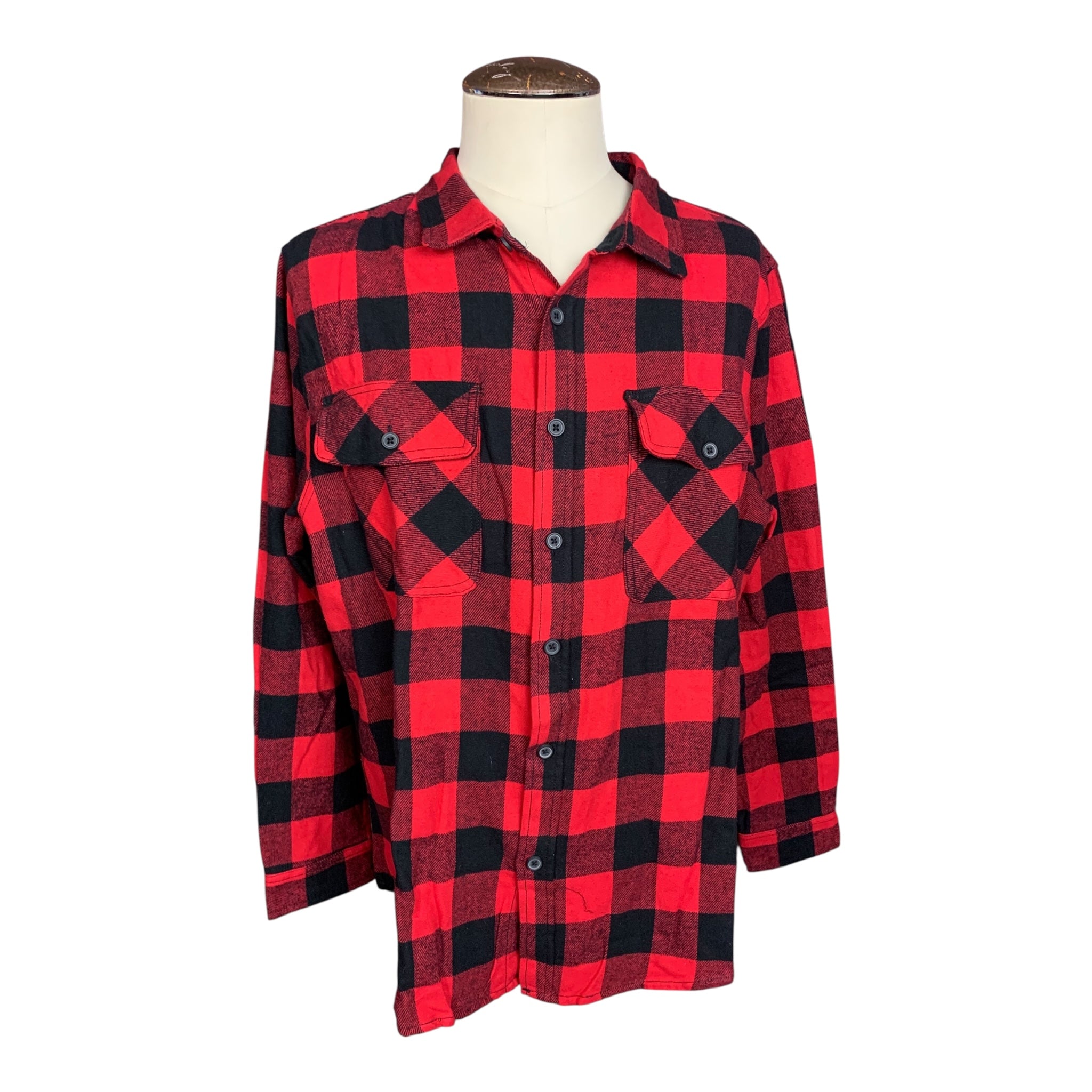 Letterkenny Puppers Flannel Shirt Custom Rework XL