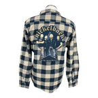 Nickelback Flannel Shirt Custom Rework Xl