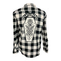 The Flatliners Flannel Shirt Custom Rework XL