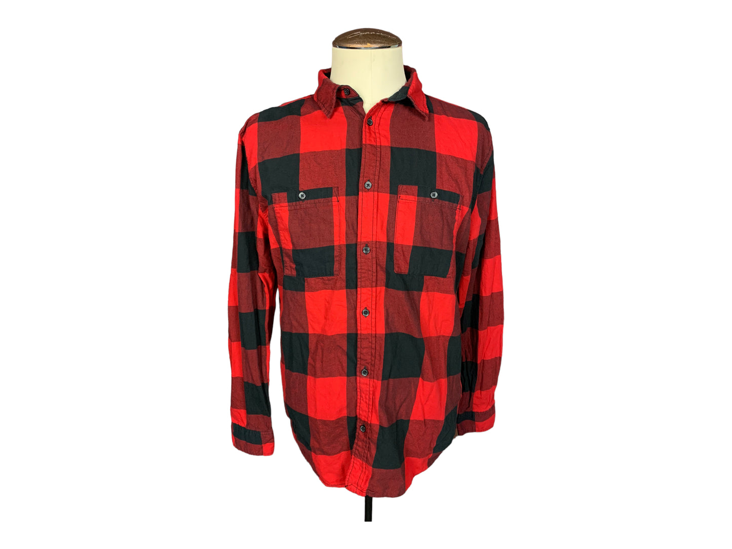 Ouija Board Plaid Shirt Custom Rework L