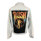 Rush Jean Jacket Custom Rework XL