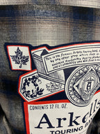 Arkells Flannel Shirt Custom Rework Large