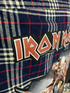 Iron Maiden "the Trooper" Flannel Shirt Custom Rework Large
