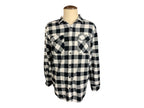 Machine Gun Kelly Lace Up Flannel Shirt Custom Rework Large