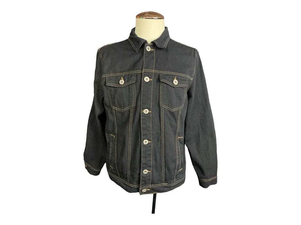 Rob Zombie Denim Jean Jacket Custom Rework Large