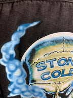 Stone Cold Steve Austin Denim Vest Custom Rework Medium