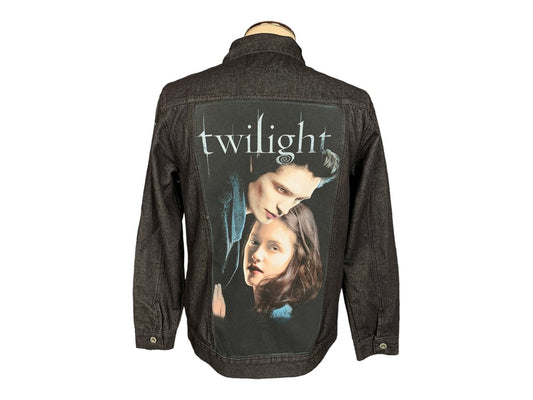 Twilight Denim Jean Jacket Custom Rework M