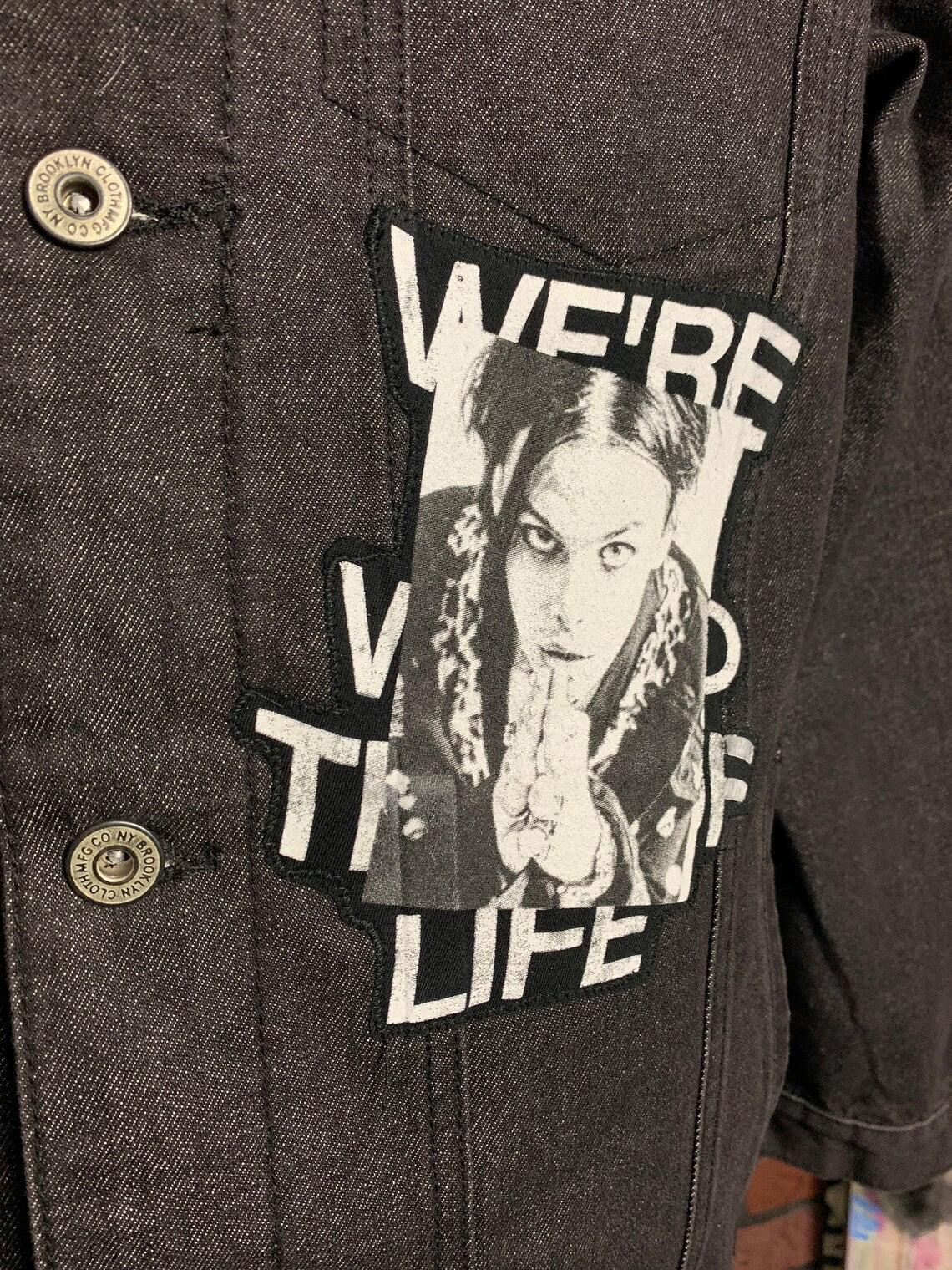 Yungblud Jean Jacket Custom Rework L