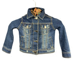 Billie Eilish Toddler Jean Jacket Custom Rework XS 4