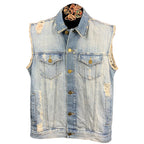 Florida Georgia Line Reworked Denim Vest
