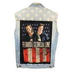 Florida Georgia Line Reworked Denim Vest