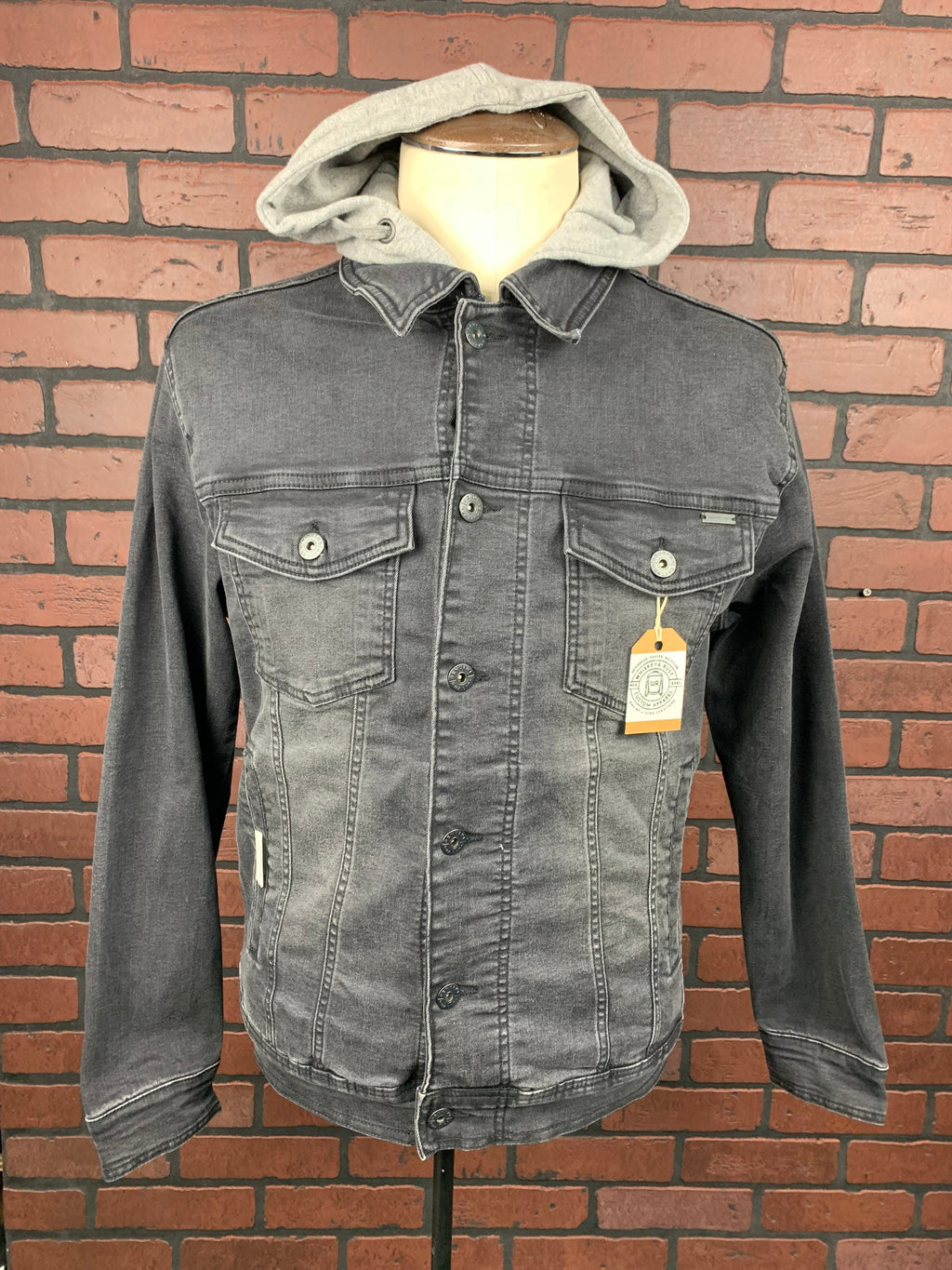 The Witcher Hooded Jean Jacket Custom Rework