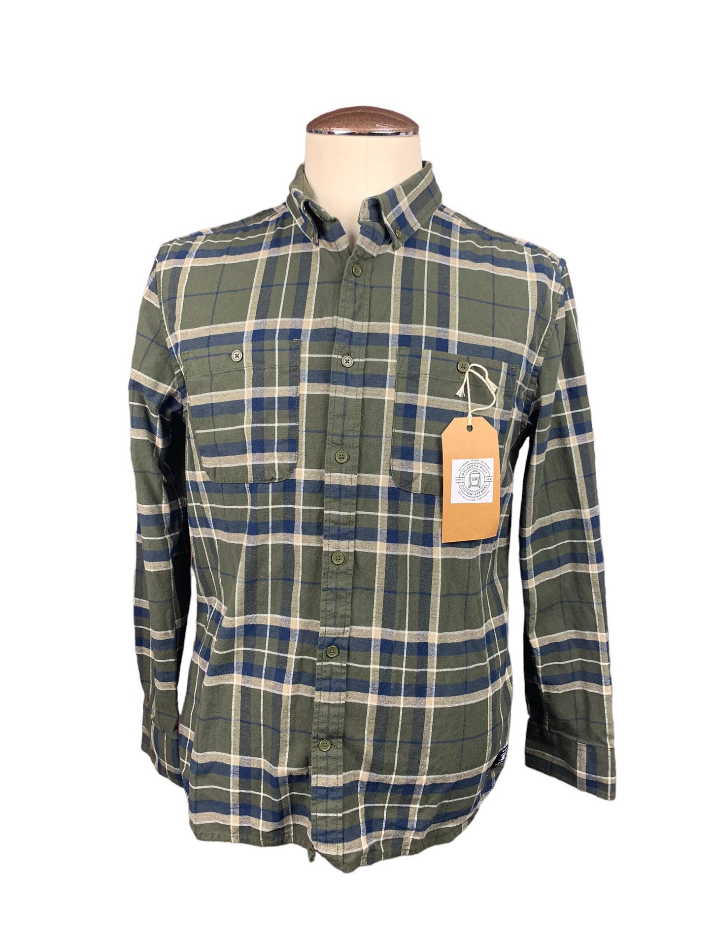 One Punch Man Flannel Custom Rework Shirt L