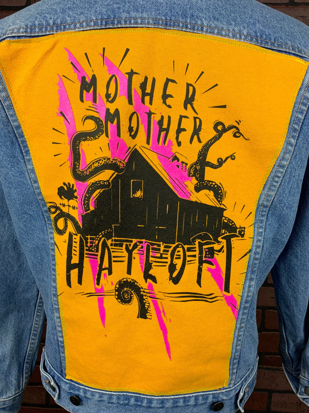Mother Mother Jean Jacket Custom Rework L