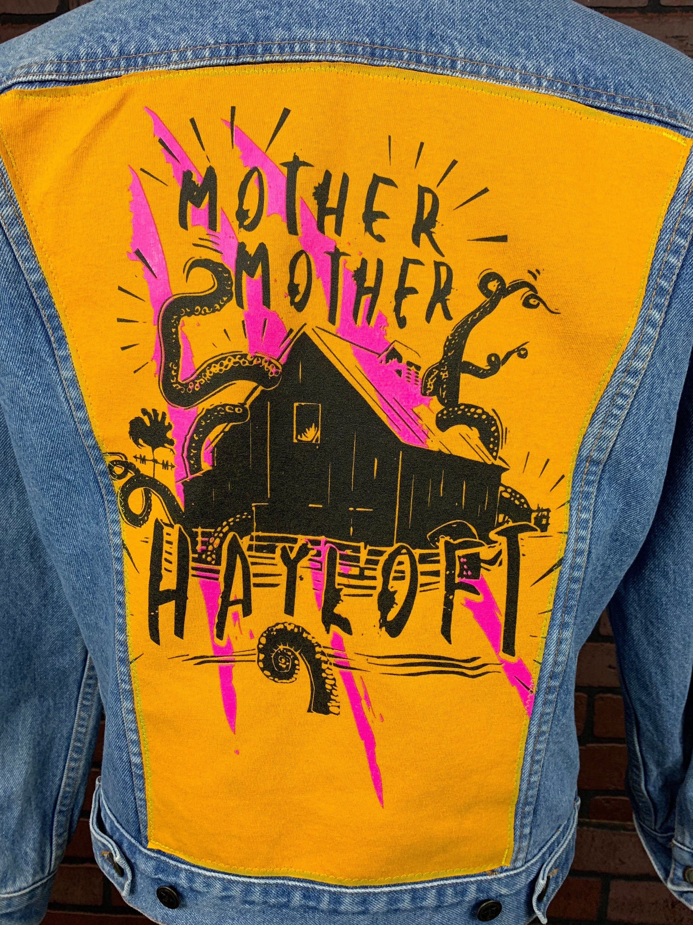Mother Mother Jean Jacket Custom Rework L
