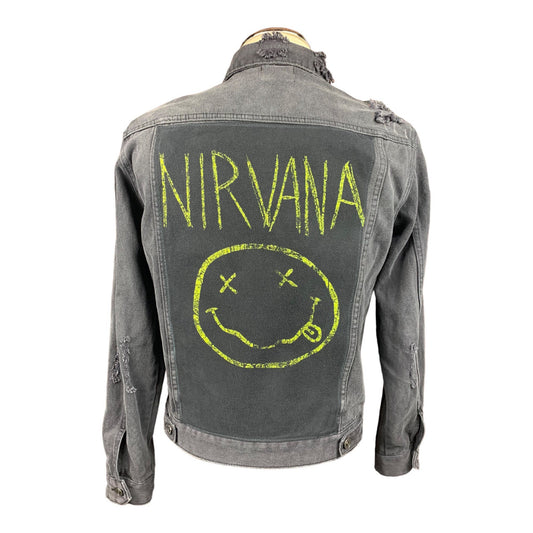 Nirvana Jean Jacket Custom Rework XS