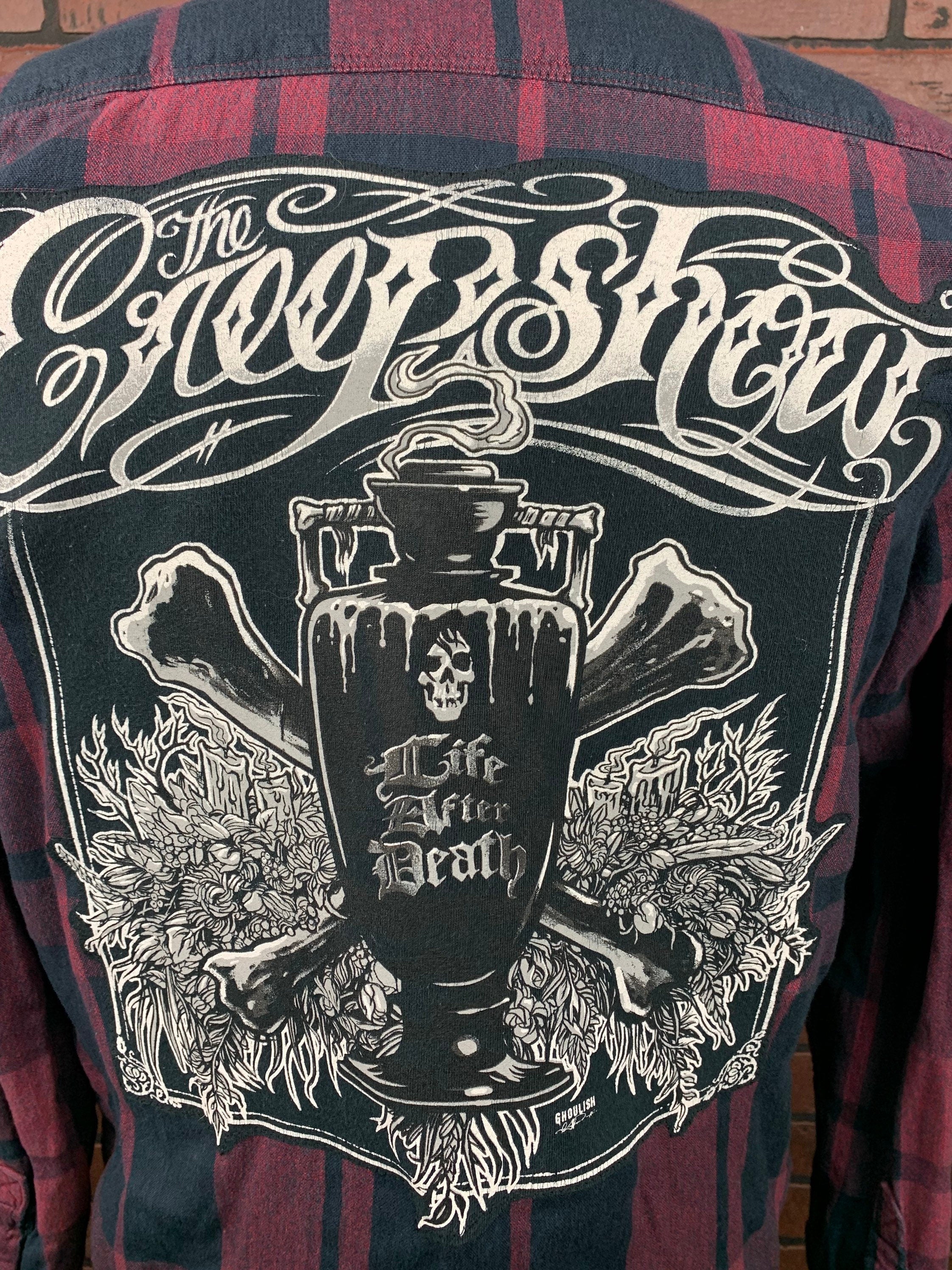 The Creepshow Flannel Custom Rework L