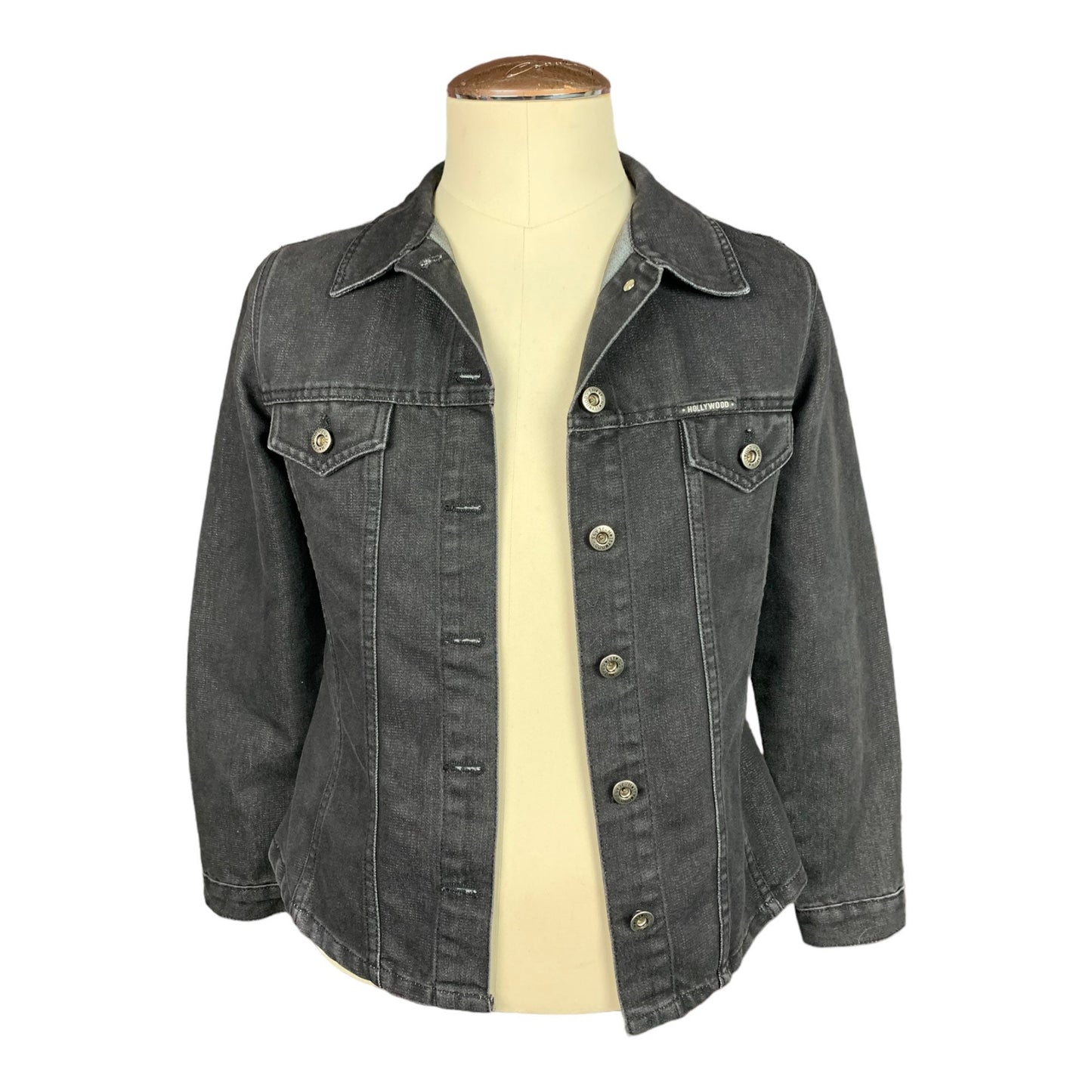 All Time Low Jean Jacket Custom Rework Ladies M