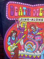 Death Metal Sing-Along Reworked Denim Vest — XL