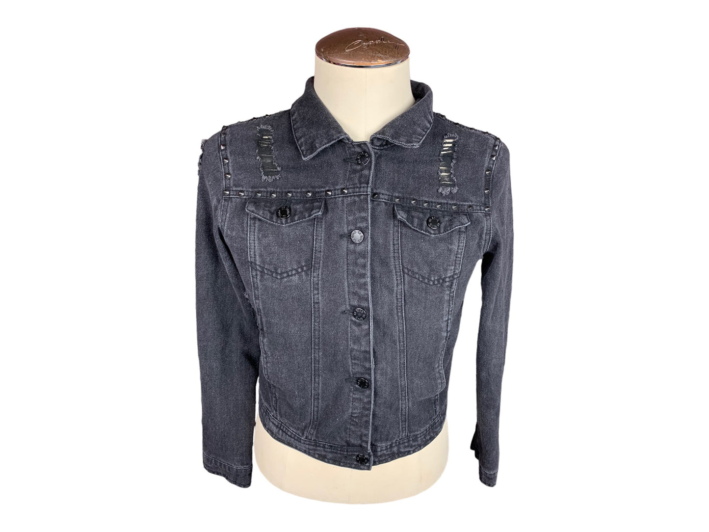 Alexisonfire Jean Jacket Custom Rework Ladies L