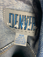 Mastodon Back Jean Jacket Custom Rework M